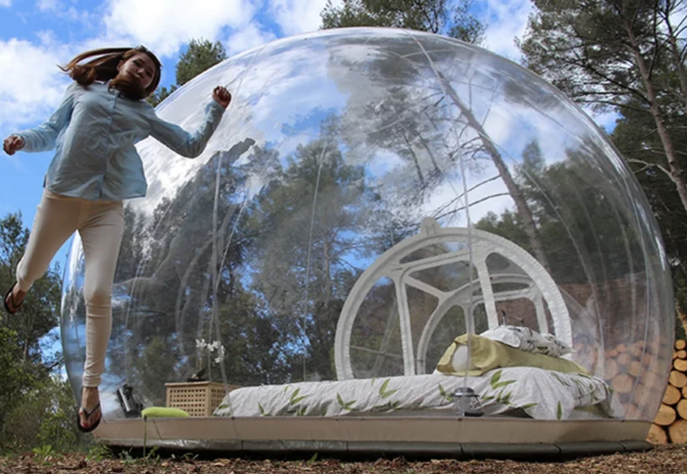 bubble tents glamping